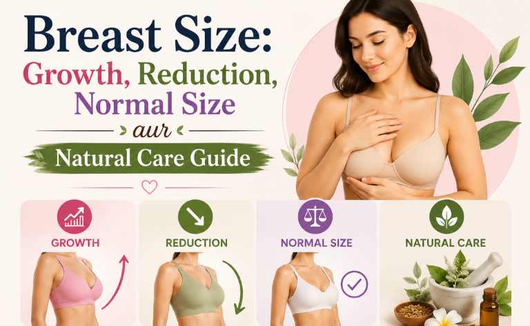 Breast Size: Growth, Reduction, Normal Size aur Natural Care Guide