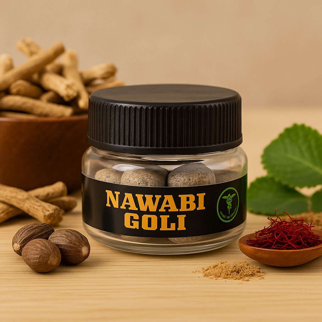 Nawabi Goli – The Power of 7 Herbs in One Tablet