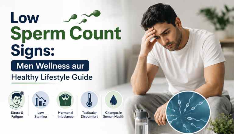 Low Sperm Count Signs: Men Wellness aur Healthy Lifestyle Guide