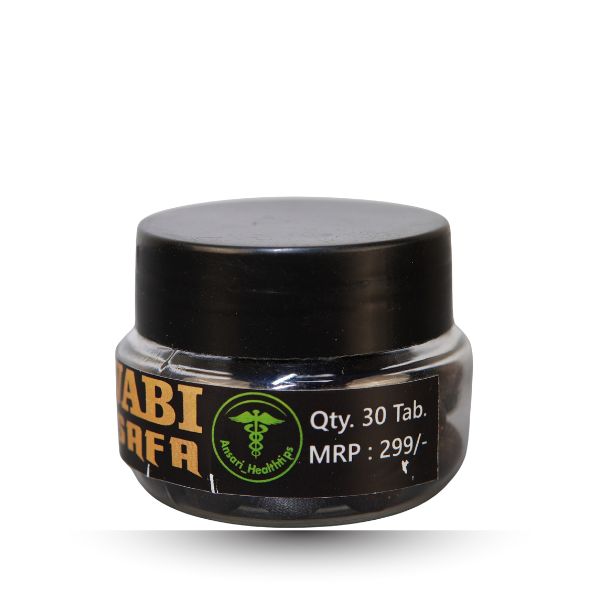 Nawabi Pet Safa – Ayurvedic Digestive Tablets for Gas, Acidity, Indigestion & Constipation Relief